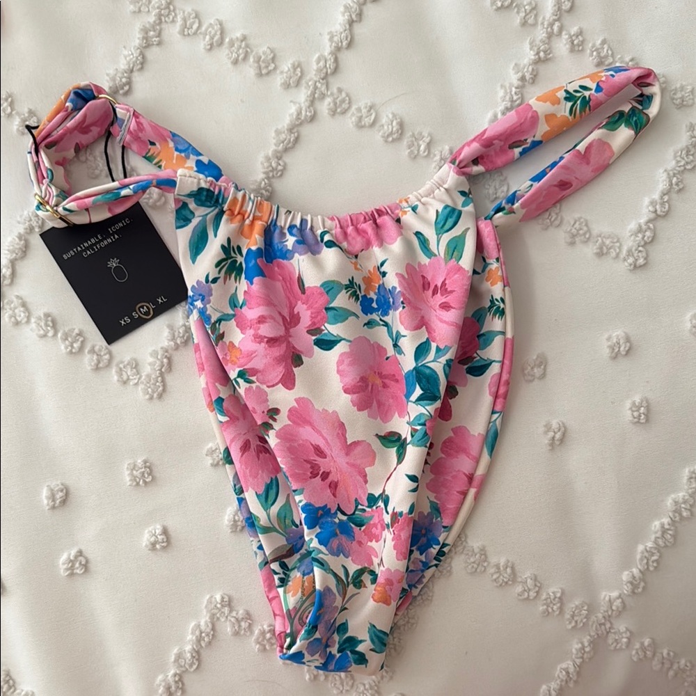 SKATIE- Floral Swimwear bikini bottoms